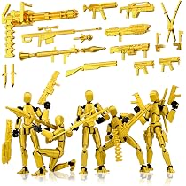 Gatling Gun T13 Titan 13 Action Figure Set【Assembled】, Robot